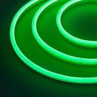  - Гибкий неон GALAXY-1608-5000CFS-2835-100 12V Green (16x8mm, 12W, IP67) (Arlight, 12 Вт/м, IP67)