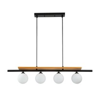  - Подвесная люстра Indigo Mitezza 10013/4P Black V000193
