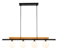  - Подвесная люстра Indigo Mitezza 10013/4P Black V000193
