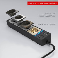  - Розеточный блок 4гн 3USB х 1,7м с/з Werkel WL20-04-03 4690389128400