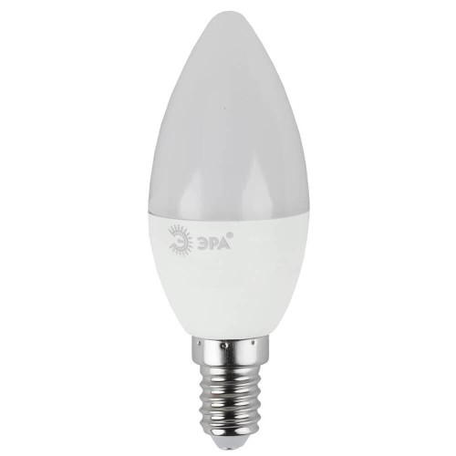 Лампа светодиодная ЭРА E14 7W 6000K матовая LED B35-7W-860-E14 Б0031400 