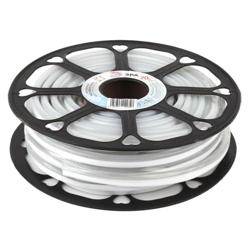 Гибкий неон ЭРА 2835SMD холодный белый 20M N2835-120-IP67-220V-20m-6500 Б0043073 