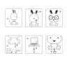 Настольная лампа Lucide Dodo Rabbit 71591/03/66 - Настольная лампа Lucide Dodo Rabbit 71591/03/66
