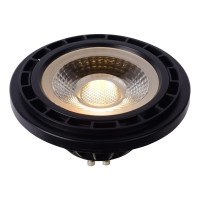  - Лампа светодиодная диммируемая Lucide GU10 12W 2200-3000K черная 49041/12/30