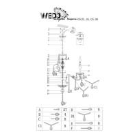  - Подвесная люстра Wedo Light Слэйн 66151.01.05.08