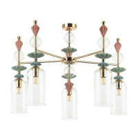  - Подвесная люстра Odeon Light Bizet 4855/5C
