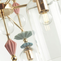  - Подвесная люстра Odeon Light Bizet 4855/5C