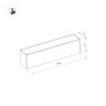 Светильник MAG-DARK-45-L400-12W Warm3000 (BK, 20 deg, 24V) (Arlight, IP20 Металл, 5 лет) - Светильник MAG-DARK-45-L400-12W Warm3000 (BK, 20 deg, 24V) (Arlight, IP20 Металл, 5 лет)