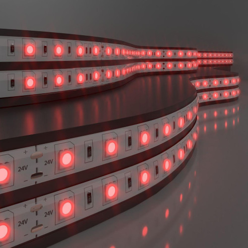 Светодиодная влагозащищенная лента Elektrostandard 14,4W/m 60LED/m 5050SMD красный 5M 4690389167775 
