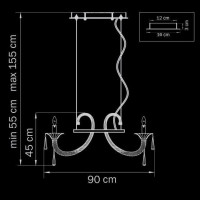  - Подвесная люстра Lightstar Ciambo 821060