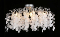  - Потолочная люстра Crystal Lux Tenerife PL8 Silver