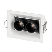  - Светильник MS-ORIENT-BUILT-TURN-TC-S67x90-5W Warm3000 (WH-BK, 30 deg, 230V) (Arlight, IP20 Металл, 5 лет)