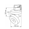Светильник LGD-MONA-TRACK-4TR-R100-12W White5000 (WH, 24 deg) (Arlight, IP40 Металл, 3 года) - Светильник LGD-MONA-TRACK-4TR-R100-12W White5000 (WH, 24 deg) (Arlight, IP40 Металл, 3 года)
