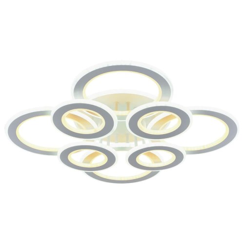 Потолочная светодиодная люстра Profit Light 8005/4+4 WHT 