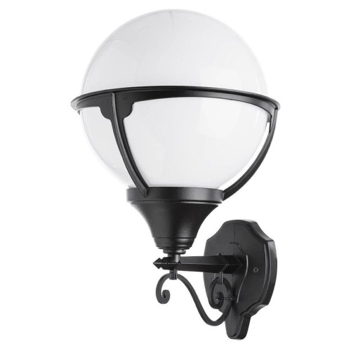 Уличный настенный светильник Arte Lamp Monaco A1491AL-1BK 