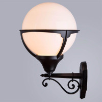  - Уличный настенный светильник Arte Lamp Monaco A1491AL-1BK
