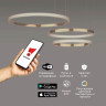 Подвесной светодиодный светильник Eurosvet Smart Posh 90275/3 медный - Подвесной светодиодный светильник Eurosvet Smart Posh 90275/3 медный