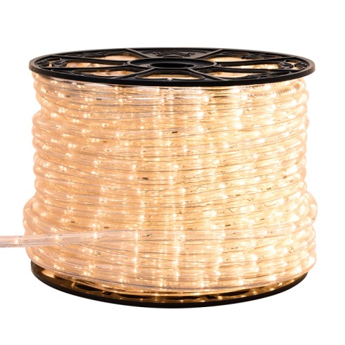 Дюралайт ARD-REG-LIVE Warm (220V, 36 LED/m, 100m) (Ardecoled, Закрытый) Светодиодный дюралайт с эффектом динамики. Цвет светодиодов ТЕПЛЫЙ БЕЛЫЙ. Количество светодиодов 36 шт/метр, диаметр 13 мм. Шаг резки 4 метра. Напряжение питания AC 230V, потребляемая мощность 1.9W/метр. Степень влагозащиты IP54. Аксессуар для подключения AC 230V в комплекте. Для достижения динамических эффектов необходимо использовать контроллер (см. сопутствующие товары).