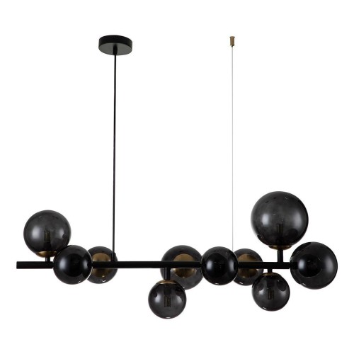 Подвесная люстра Indigo Molecola 11018/10P Black V000196 