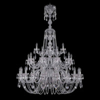  - Подвесная люстра Bohemia Ivele 1402/20+10+5/400/XL-158/3d Ni