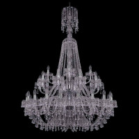  - Подвесная люстра Bohemia Ivele 1410/20+10+5/400/XL-160/2d Ni V0300