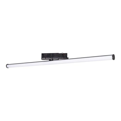 Светильник LGD-TUBE-TURN-4TR-L900-30W Day4000 (BK, 180 deg, 230V) (Arlight, IP20 Металл, 3 года) Светильник подвесной для треков/шин 4 провода. Мощность 30 Вт, св. поток 2660 лм, 90 лм/Вт, дневной 4000 K, CRI>90, угол 180°, напряжение питания 230 В. Черный фигурный корпус из алюминия, экран поликарбонат, степень защиты IP20. Размер: диаметр 30 мм, длина 900 мм, высота 81 мм. Монтаж на трек 3-фазный. Драйвер 20-43 В, 700 мА, пульсация 