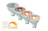  - Лампа светодиодная диммируемая Lucide GU10 5W 2200-3000K белая 49009/05/31