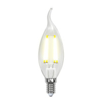  - Лампа светодиодная филаментная Uniel E14 6W 3000K прозрачная LED-CW35-6W/WW/E14/CL GLA01TR UL-00002199
