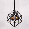 Подвесная люстра Lumina Deco Brutte LDP 11339-4 BK - Подвесная люстра Lumina Deco Brutte LDP 11339-4 BK