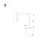 Светильник SP-BEADS-WALL-HANG-R130-6W Warm3000 (BK-GD, 180 deg, 230V) (Arlight, IP20 Металл, 3 года) - Светильник SP-BEADS-WALL-HANG-R130-6W Warm3000 (BK-GD, 180 deg, 230V) (Arlight, IP20 Металл, 3 года)