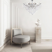  - Потолочная люстра Lumien Hall Кайа LH0027/12C-CR