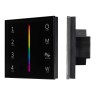 Панель SMART-P22-RGBW-G-IN Black (12-24V, 4x3A, Sens, 2.4G) (Arlight, IP20 Пластик, 5 лет) - Панель SMART-P22-RGBW-G-IN Black (12-24V, 4x3A, Sens, 2.4G) (Arlight, IP20 Пластик, 5 лет)