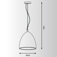  - Подвесной светильник Zumaline Stone HP1342