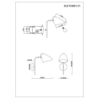  - Бра Evoluce Satta SLE103601-01