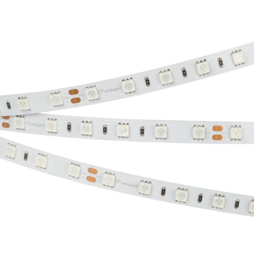 Лента RT-B60-10mm 24V Yellow (14.4 W/m, IP20, 5060, 5m) (Arlight, 14.4 Вт/м, IP20) 