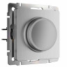 Диммер Werkel cеребряный рифленый W1142009 4690389159664 - Диммер Werkel cеребряный рифленый W1142009 4690389159664