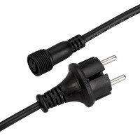  - Шнур питания ARD-PRO-BALL-LIVE-1.5M Black (230V, 1.6A) (Ardecoled, Закрытый)