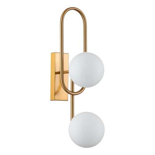 Бра Indigo Opaco 11015/2W Brass V000151 