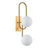 Бра Indigo Opaco 11015/2W Brass V000151 - Бра Indigo Opaco 11015/2W Brass V000151