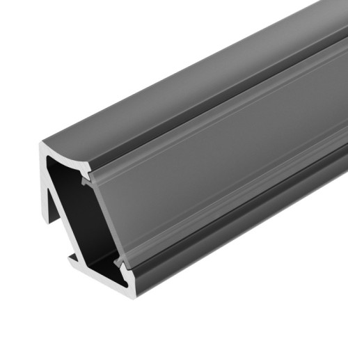 Профиль ALM-V60-2020 ANOD Black (Arlight, Алюминий) 