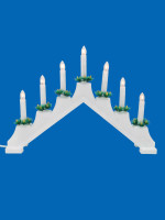  - Фигурка «Новогодняя горка» 30х41см Uniel UDL-L7101-007/SWA/WW White Bridge UL-00007388