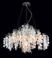  - Подвесная люстра Crystal Lux Tenerife SP9 Silver
