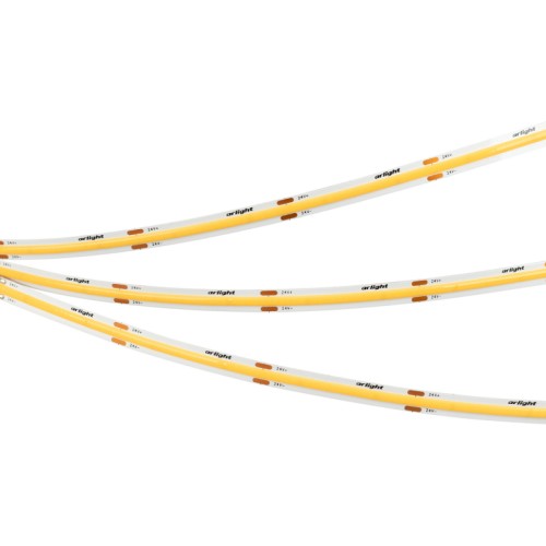 Лента COB-X480-8mm 24V Warm2700 (8 W/m, IP20, CSP, 5m) (Arlight, -) 