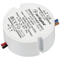  - Блок питания ARJ-SP-40250-PFC-TRIAC-R (10W, 27-40V, 250mA) (Arlight, IP44 Пластик, 5 лет)