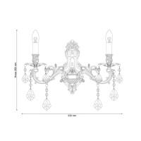  - Бра Lucia Tucci Barletta W122.2 Antique