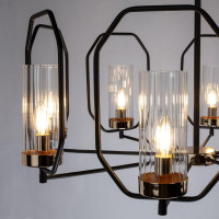  - Подвесная люстра Arte Lamp Celaeno A7004PL-8BK