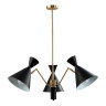 Подвесная люстра Crystal Lux Joven SP3 Gold/Black - Подвесная люстра Crystal Lux Joven SP3 Gold/Black
