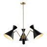 Подвесная люстра Crystal Lux Joven SP3 Gold/Black - Подвесная люстра Crystal Lux Joven SP3 Gold/Black
