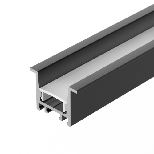 Профиль SL-COMFORT-2316-F-2000 ANOD BLACK (Arlight, Алюминий) Алюминиевый анодированный профиль для светодиодных лент и линеек. Экран утоплен в плоскости профиля, что позволяет скрыть источник света от прямого контакта с глазами. Цвет - черный. Габаритные размеры (L×W×H): 2000x23x16 мм, паз для установки 16,8 мм. Ширина площадки для ленты 13 мм. Экраны, заглушки и другие аксессуары приобретаются отдельно. Цена за 1 метр.