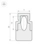 Профиль WPH-FLEX-STR-Н20-5000 White (Arlight, Пластик) - Профиль WPH-FLEX-STR-Н20-5000 White (Arlight, Пластик)